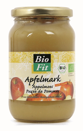 Biofit Puree de pommes non sucrée bio 370ml